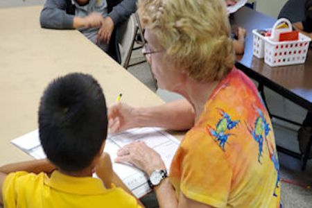 Volunteers at Work